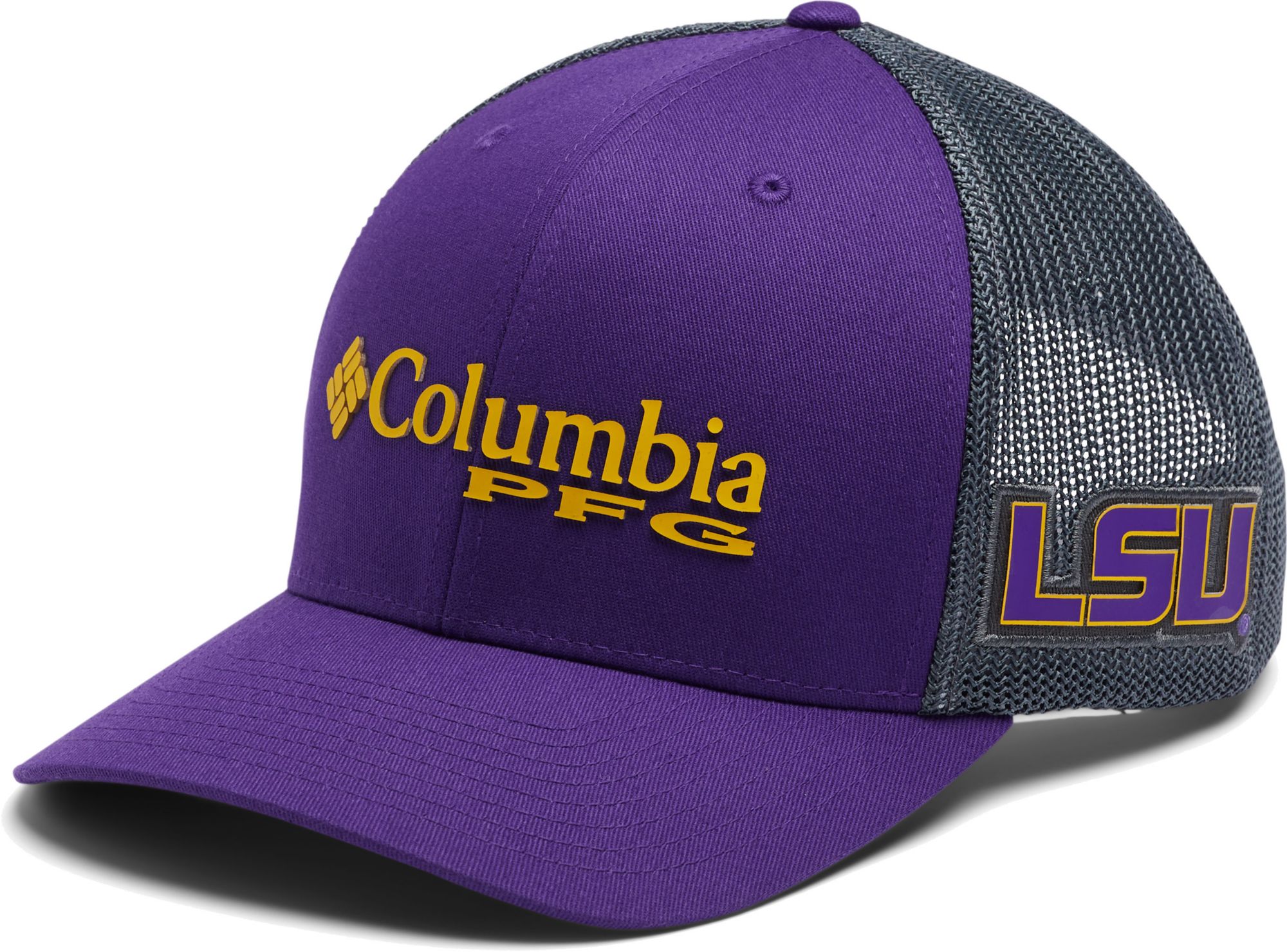 lsu fitted hat