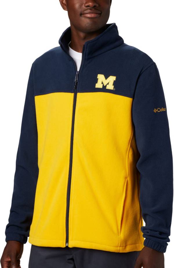 Dick's Sporting Goods Columbia Men's Michigan Wolverines Blue Fish