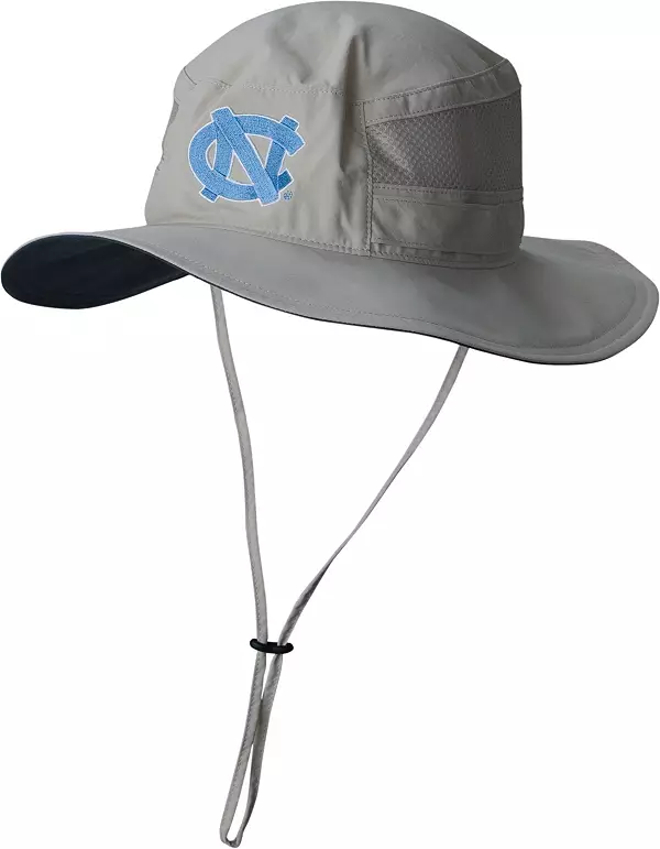 Columbia Men's North Carolina Tar Heels Grey Bora Bora Booney Hat