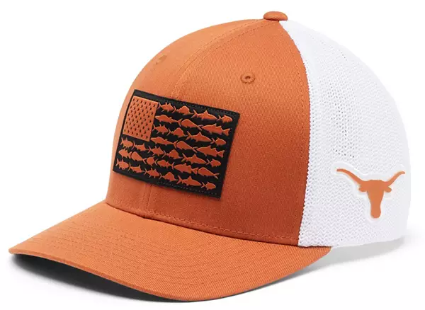 Texas Longhorns Columbia PFG Snapback Hat - Texas Orange