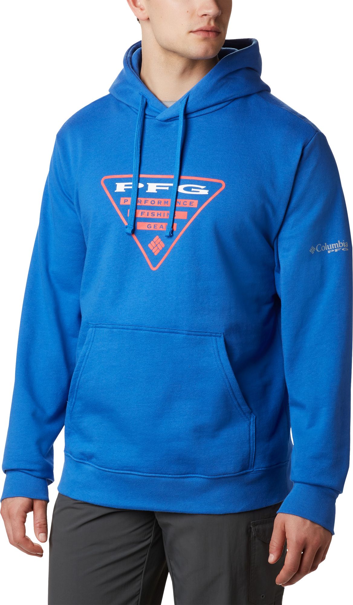 columbia pfg sleeve graphic hoodie