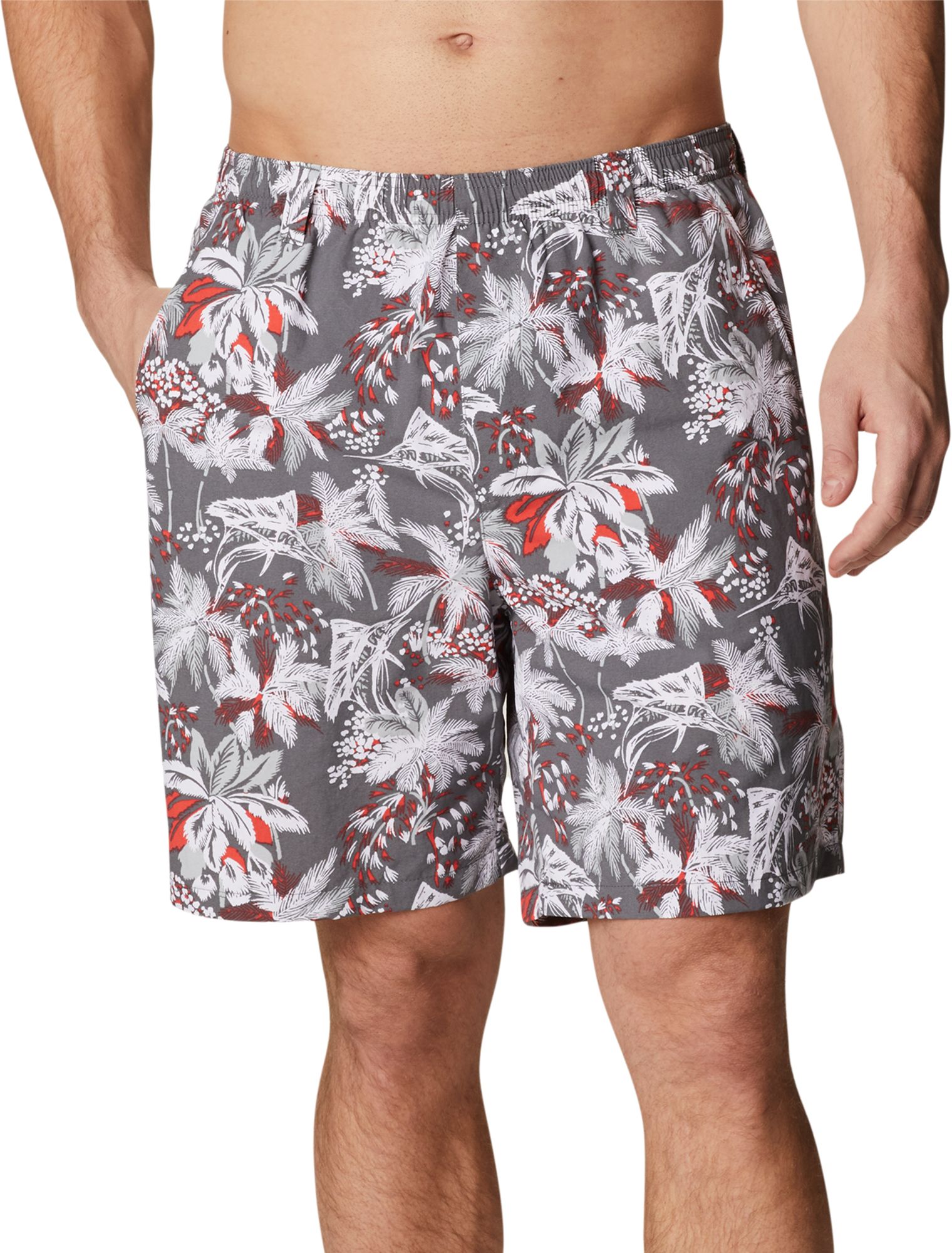 Columbia Super Backcast Water Short randonnée, Imprimé Poisson Festif, S/6 Entrejambe Homme