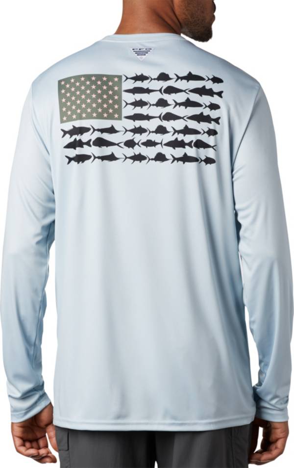 Columbia Men's Terminal Tackle PFG Fish Flag Long Sleeve Shirt | DICK'S ...