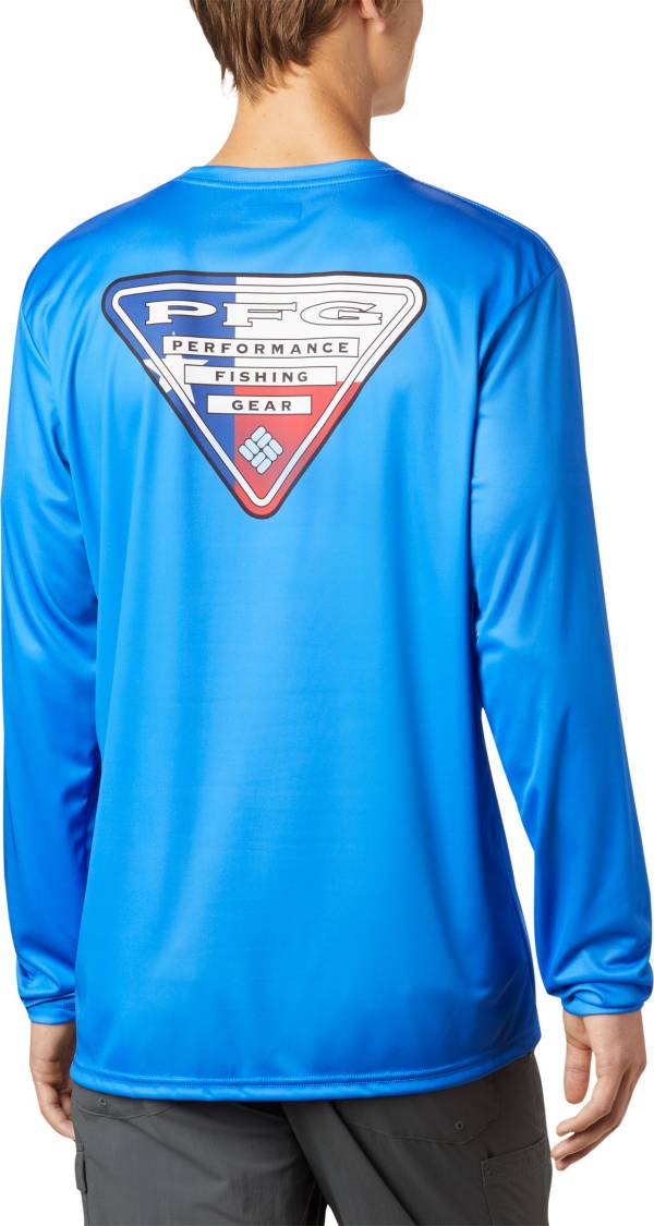 Fjerde forbundet Juster Columbia Men's PFG Terminal Tackle Tri-Fish Long Sleeve Shirt | Dick's  Sporting Goods