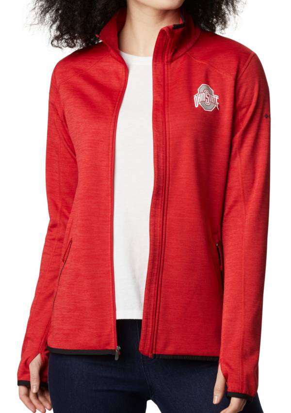 Columbia Women's Ohio State Buckeyes Scarlet Darling Days FullZip