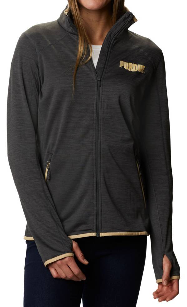 Columbia Women's Purdue Boilermakers Darling Days Full-Zip Black Hoodie
