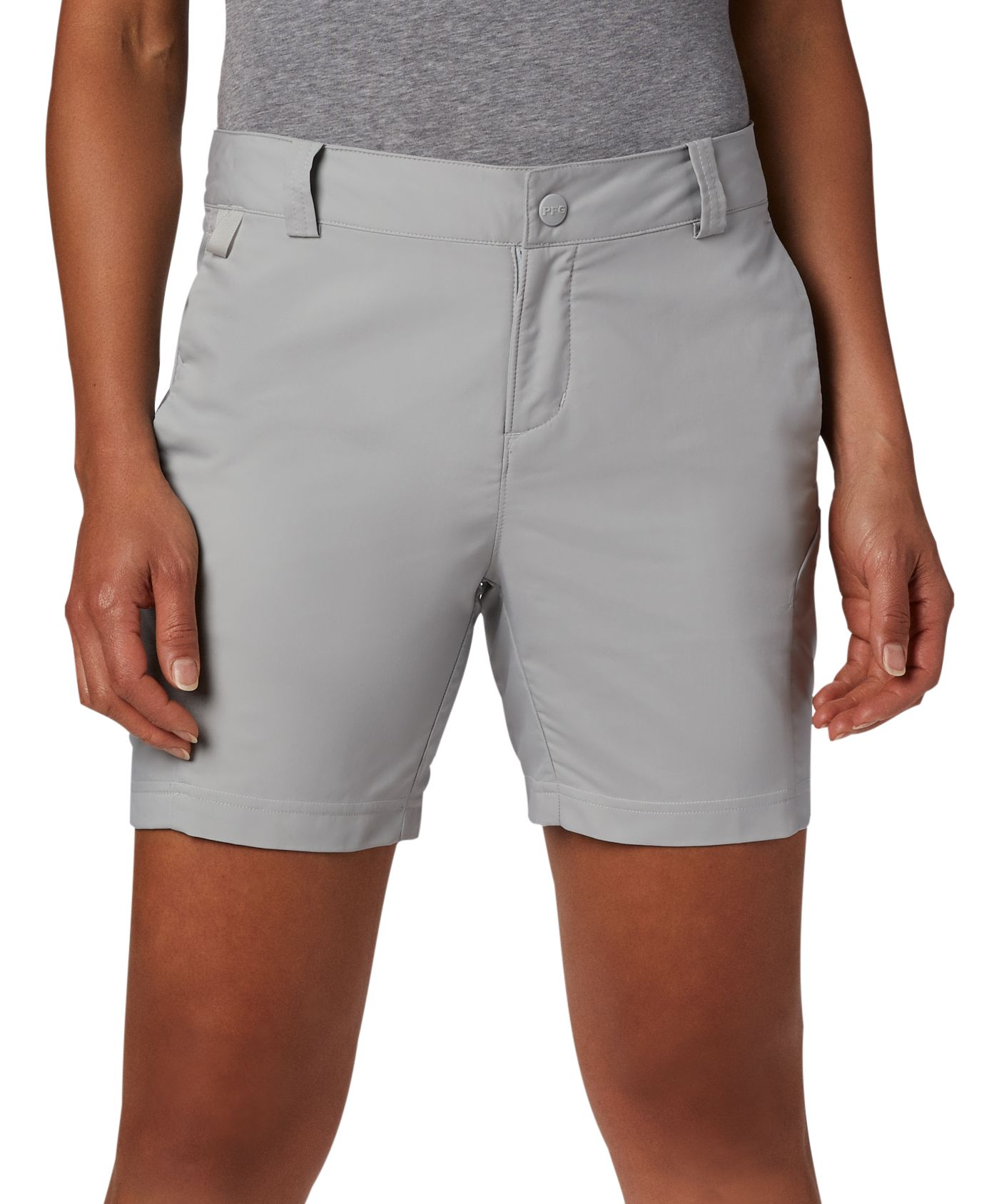 Columbia Women s PFG Buoy Water Shorts Size 10 Cool Grey