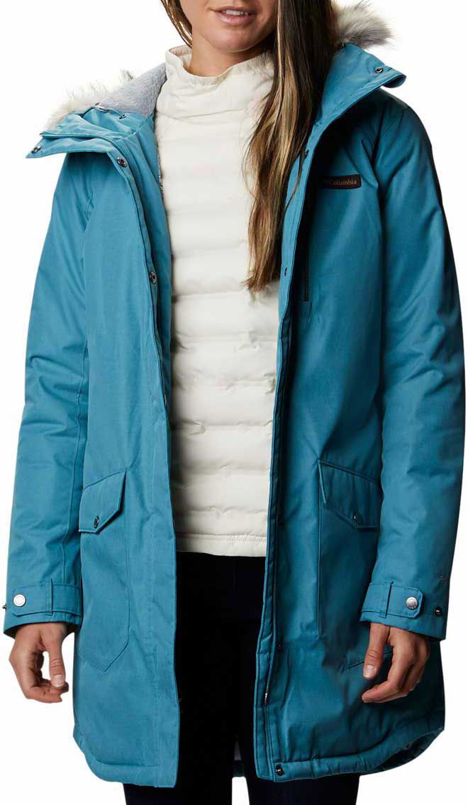columbia women's suttle mountain long insulated jacket