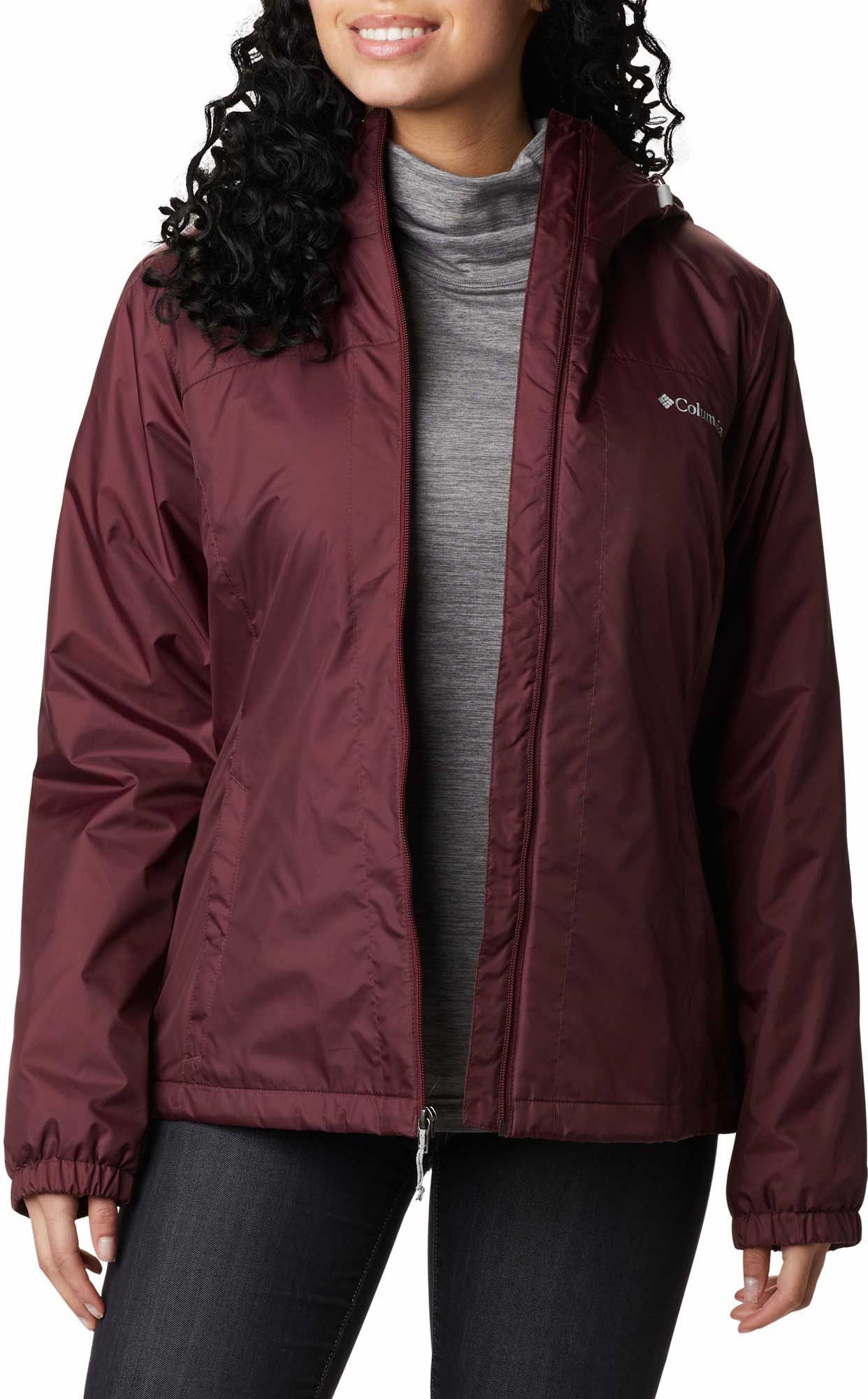 columbia rain to fame sherpa lined jacket