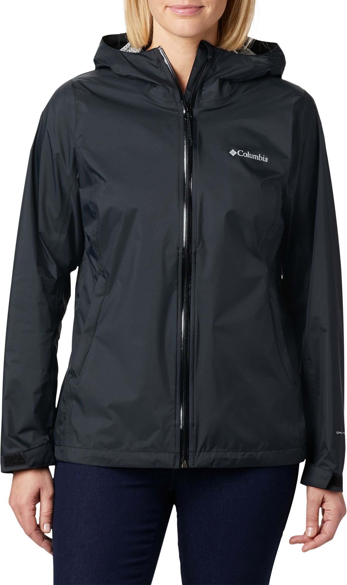 columbia women's rain jacket with hood
