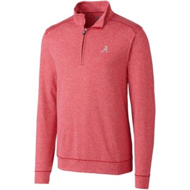 sorry, Cutter & Buck Men's Alabama Crimson Tide Crimson Shoreline Half-Zip Pullover Shirt is currently out of stock