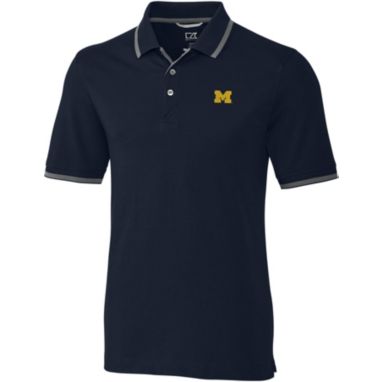 sorry, Cutter & Buck Men's Michigan Wolverines Blue Advantage Tipped Polo is currently out of stock