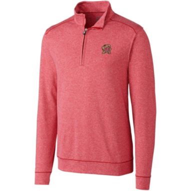 sorry, Cutter & Buck Men's Maryland Terrapins Red Shoreline Half-Zip Pullover Shirt is currently out of stock