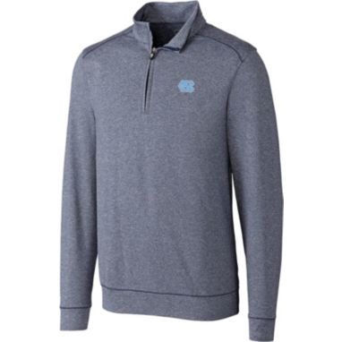 sorry, Cutter & Buck Men's North Carolina Tar Heels Navy Shoreline Half-Zip Pullover Shirt is currently out of stock