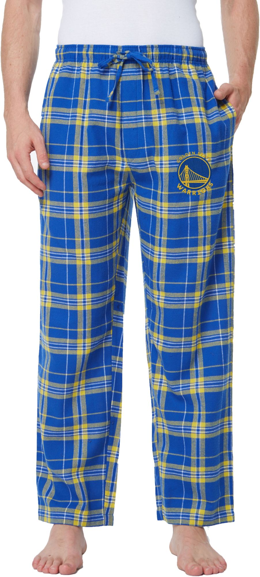 golden state warriors men's pajama pants