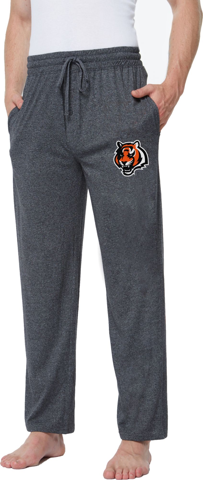 Concepts Sport Men's Cincinnati Bengals Quest Charcoal Jersey Pants product image