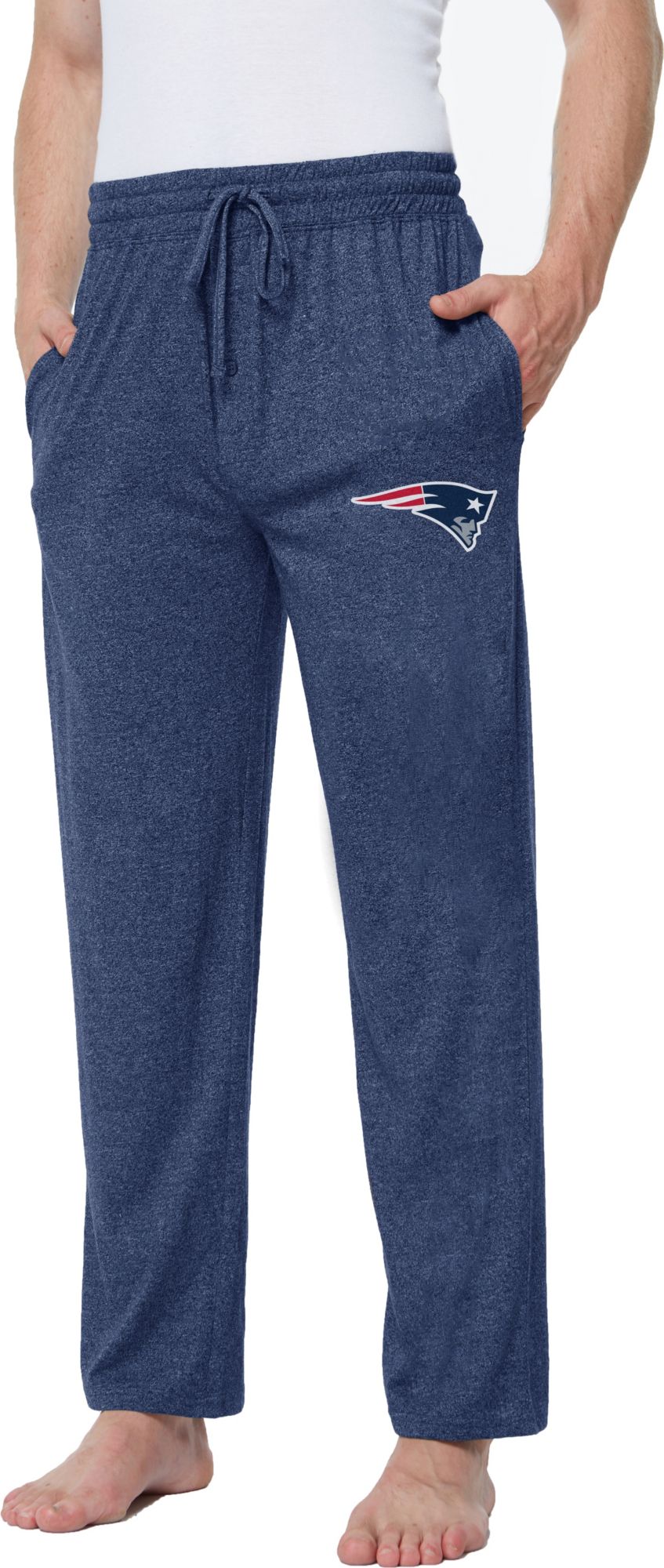 Concepts Sport Men's New England Patriots Quest Navy Jersey Pants product image