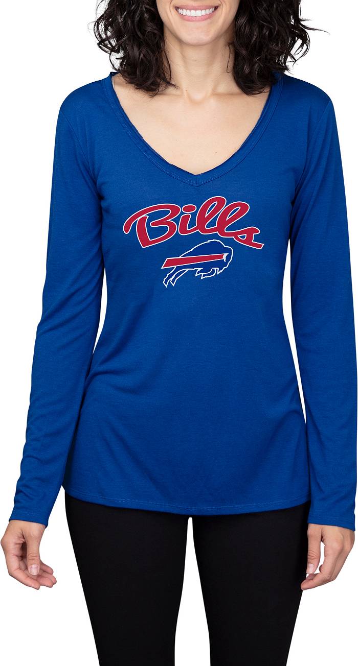 Concepts Sport Women's Buffalo Bills Marathon Royal Long Sleeve T-Shirt
