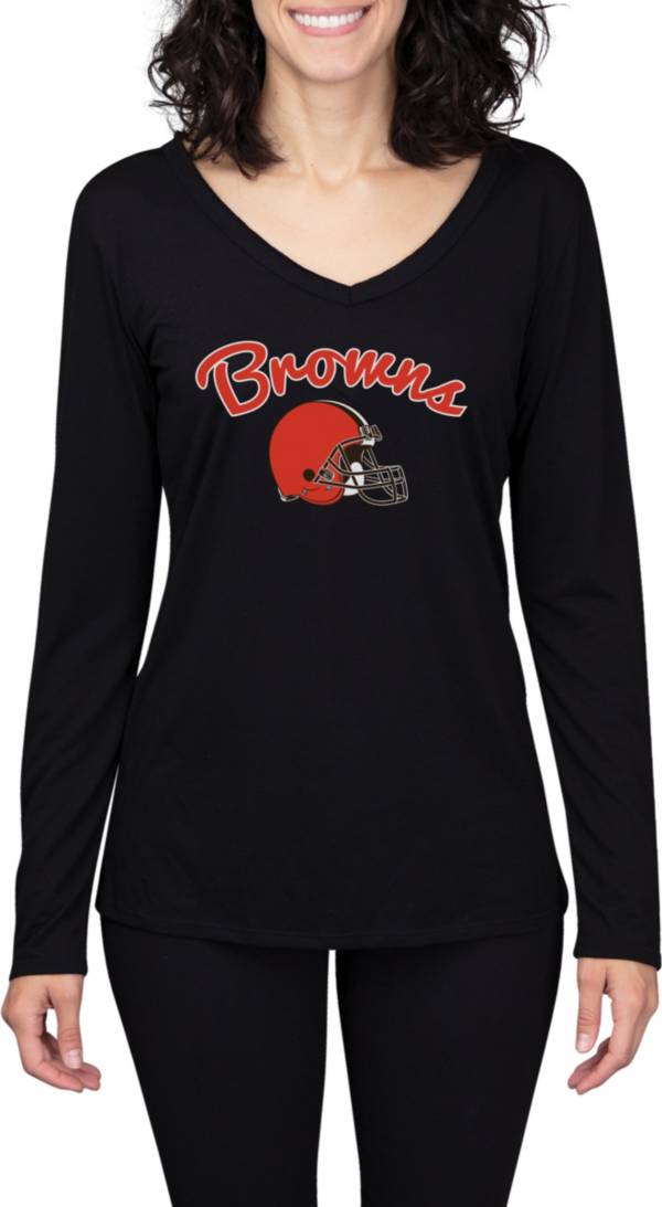 women's long sleeve cleveland browns shirt