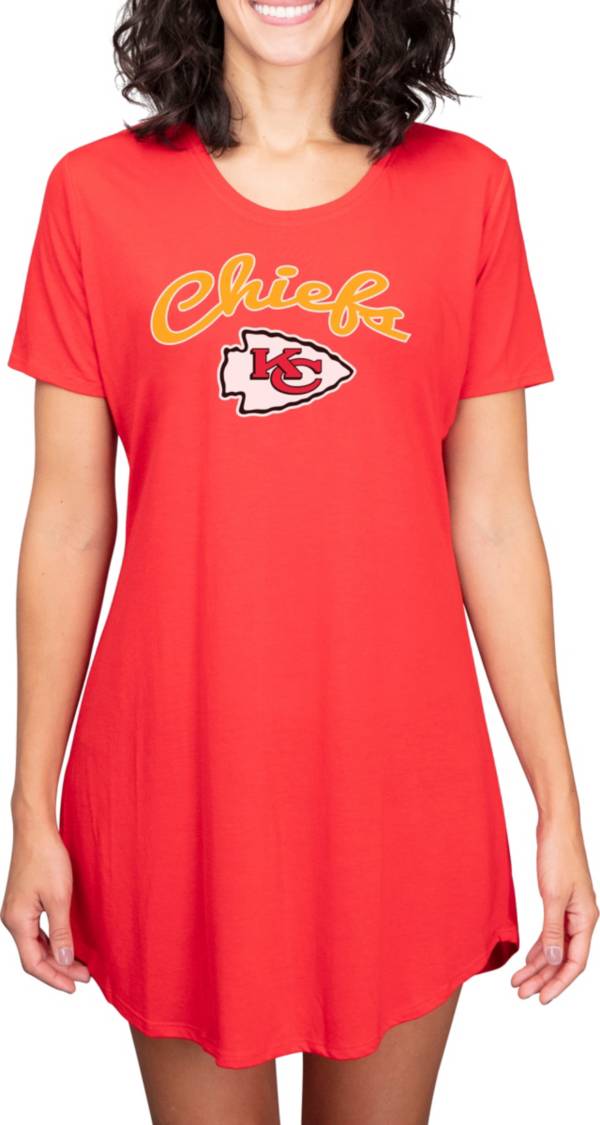 Concepts Sport Women's Kansas City Chiefs Red Nightshirt