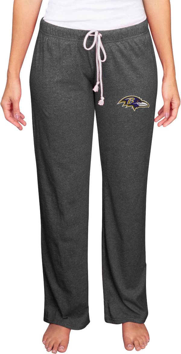 Concepts Sport Women's Baltimore Ravens Quest Grey Pants product image