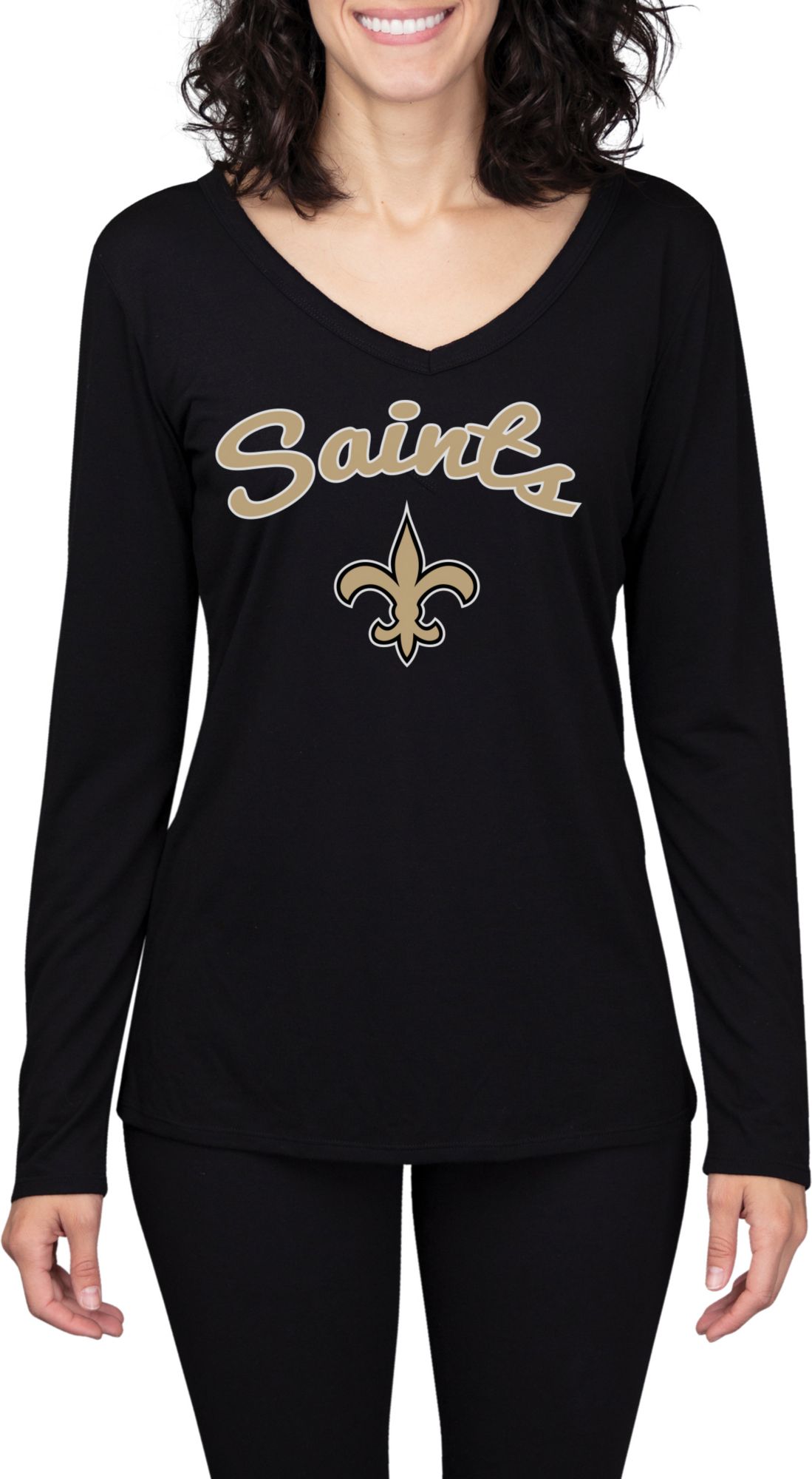 New orleans saints cheap women's long sleeve shirt