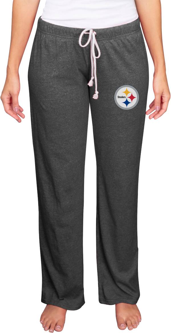 Pittsburgh Steelers Concepts Sport Quest Knit Pants - Charcoal