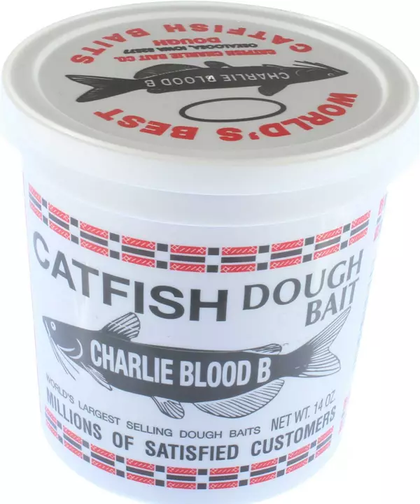 Catfish Charlie 14 oz. Blood B Catfish Dough Bait