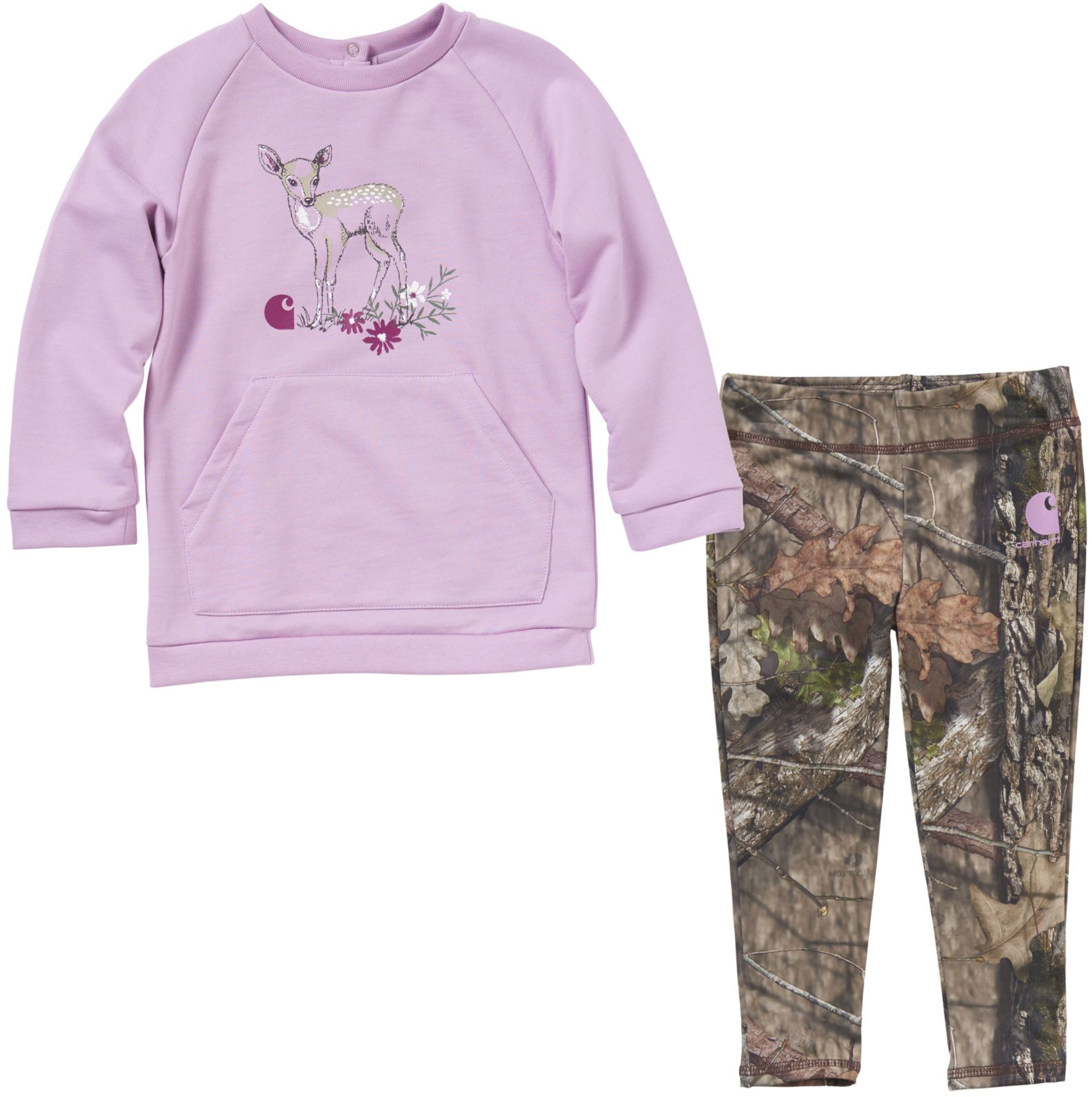 baby girl camo leggings