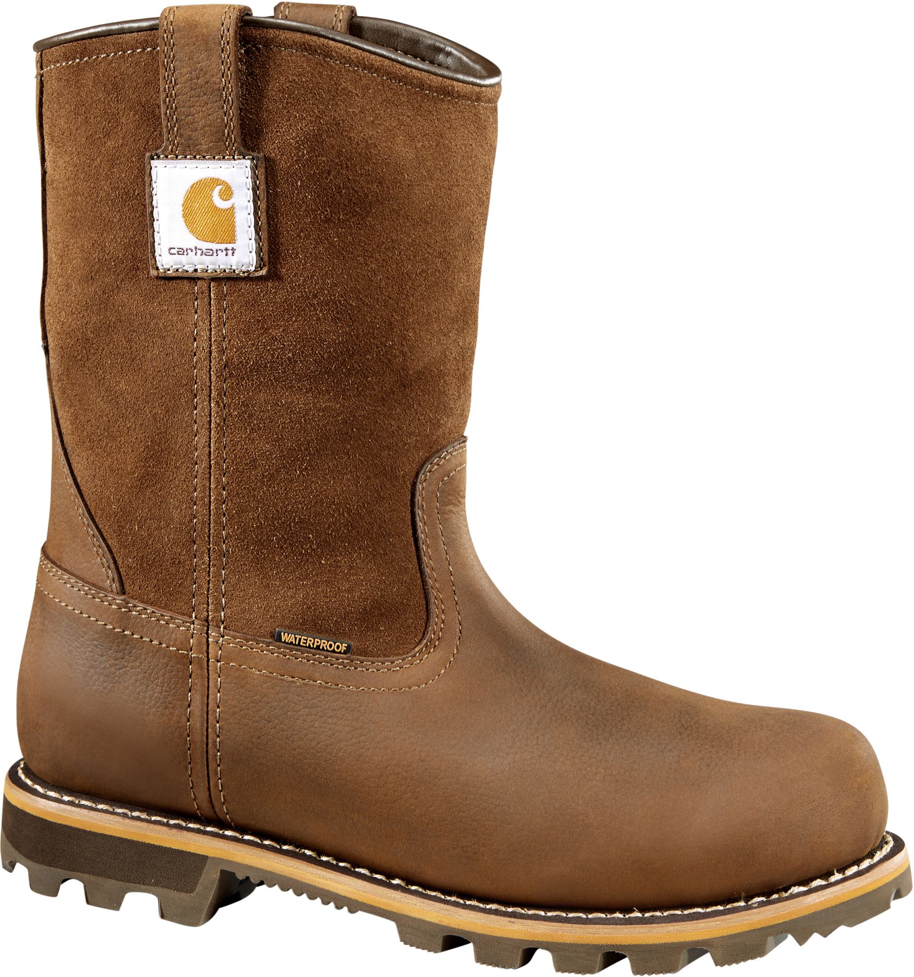 carhartt slip on boots