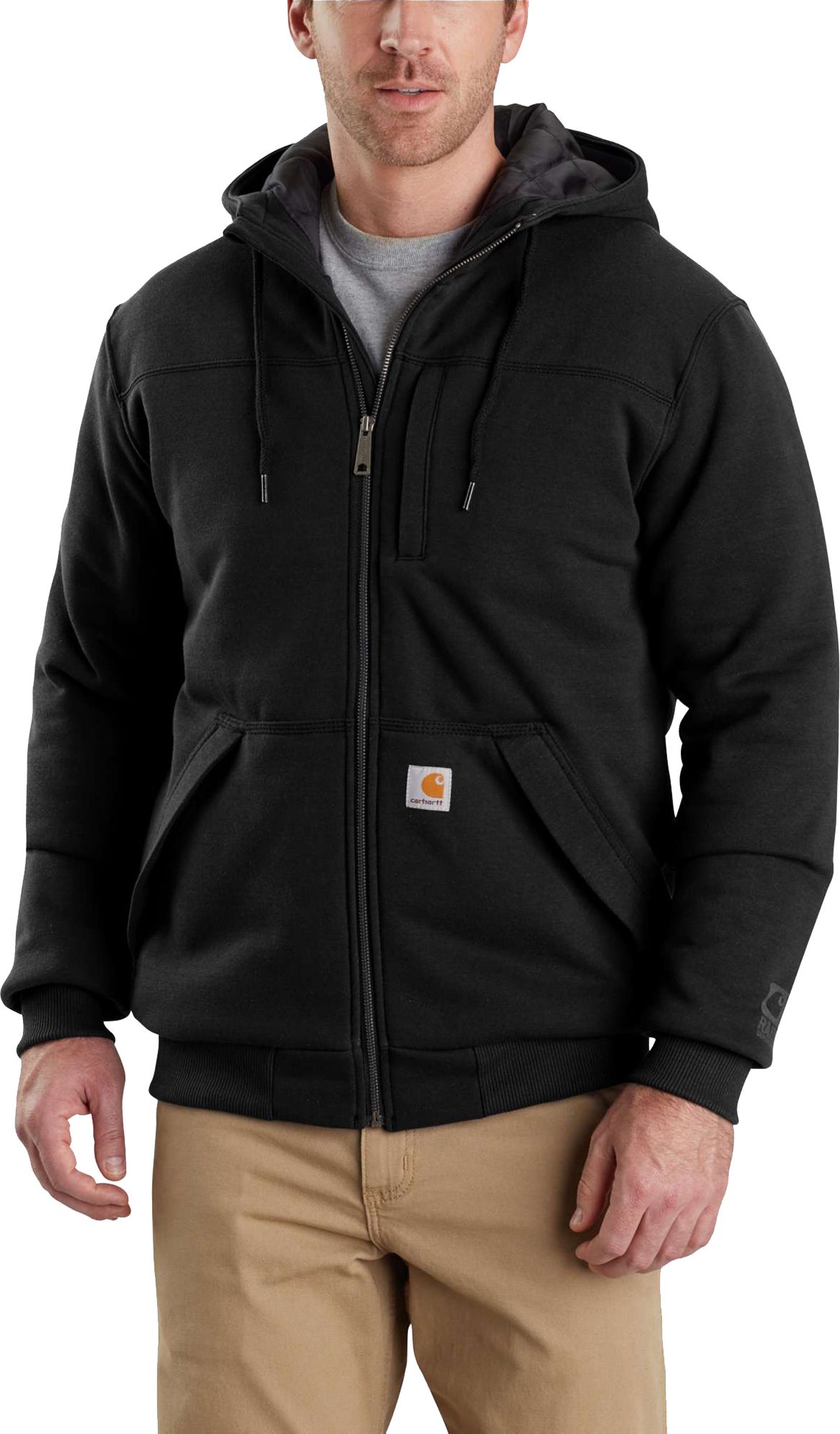carhartt rain defender sherpa lined hoodie