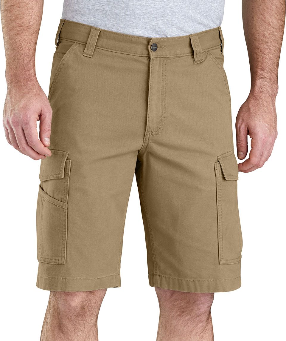 dark khaki cargo shorts