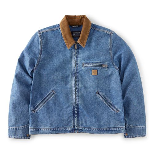 Carhartt Men's Denim Duck Active Full-Zip Jacket | Dick's Sporting