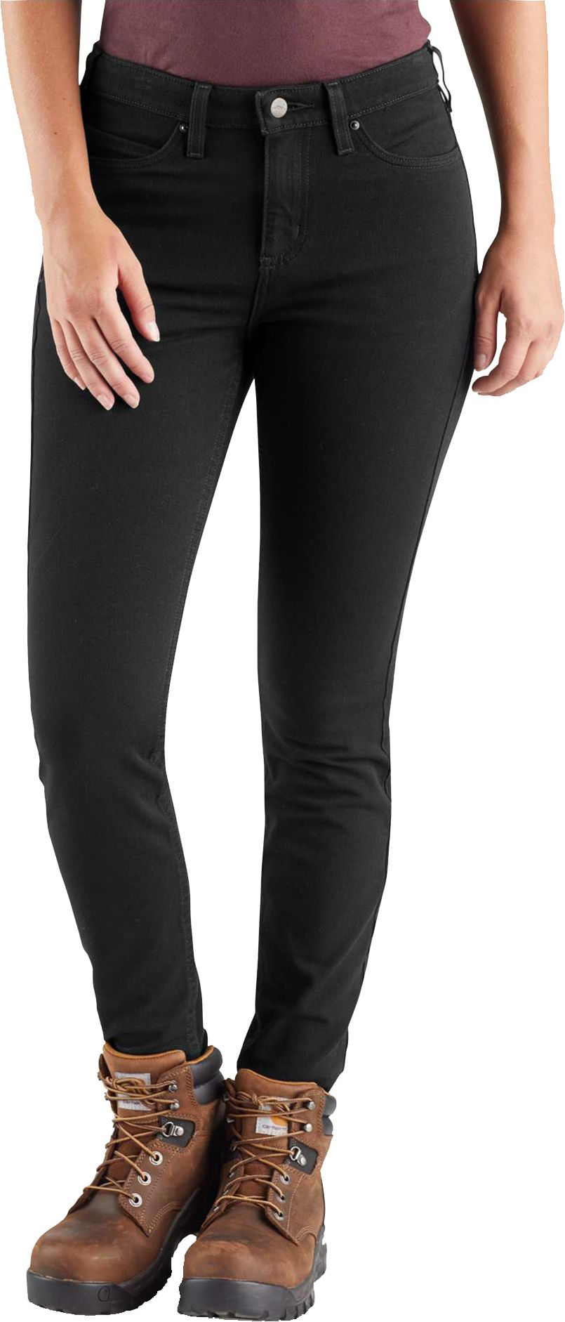 womens black carhartt pants