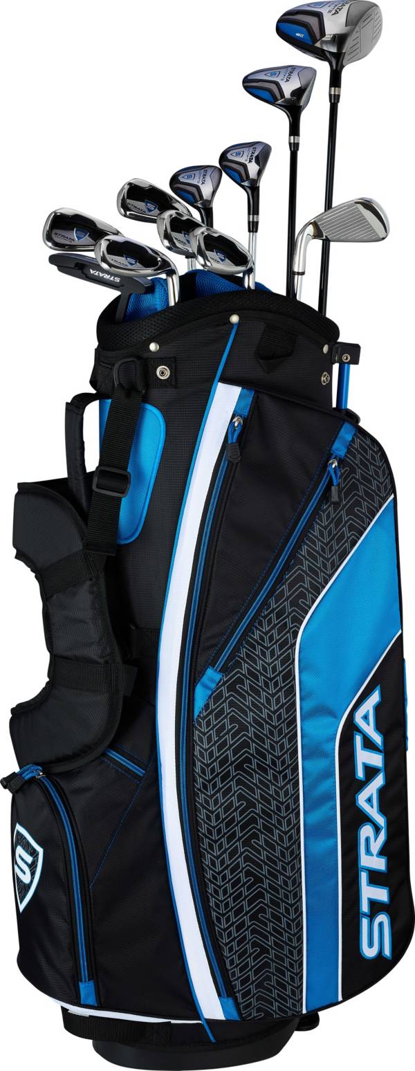 Callaway Golf Men's Strata Complete 12 Piece Package Set (Left Hand, Steel)