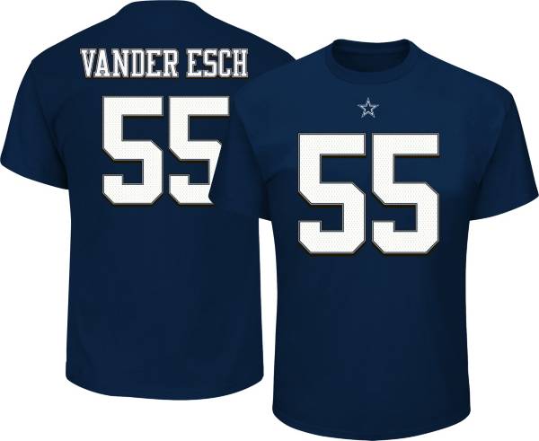 Men's Dallas Cowboys Leighton Vander Esch #55 White Limited Jersey