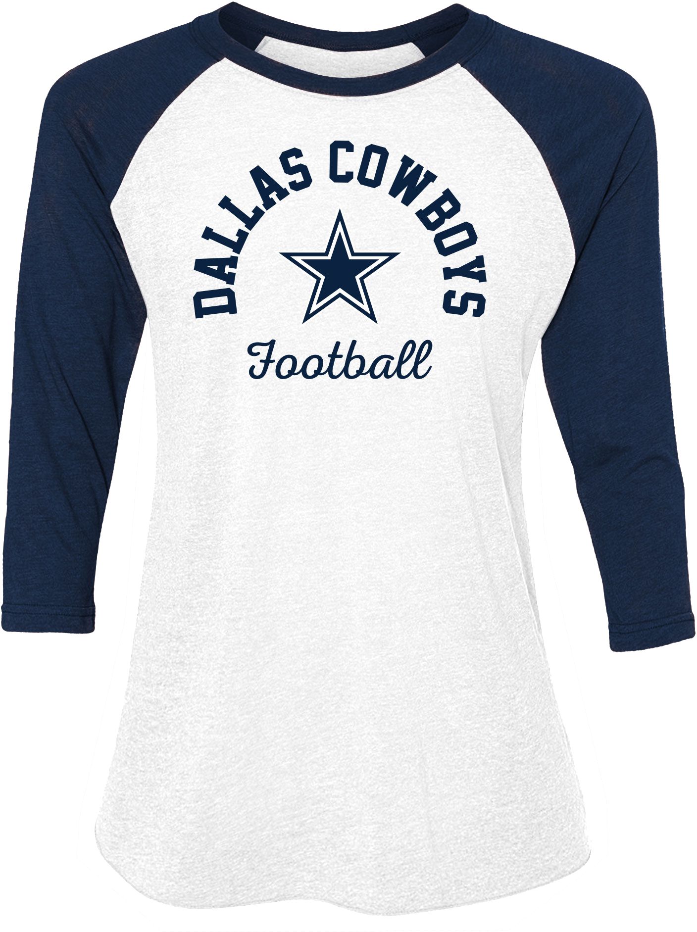 white long sleeve dallas cowboys shirt