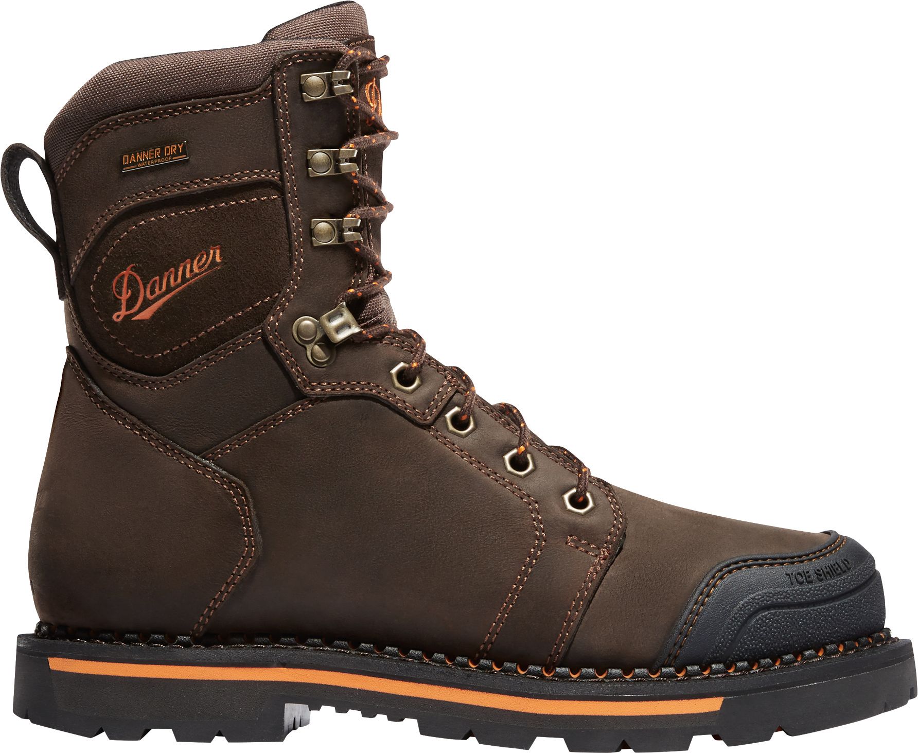 8 steel toe work boots