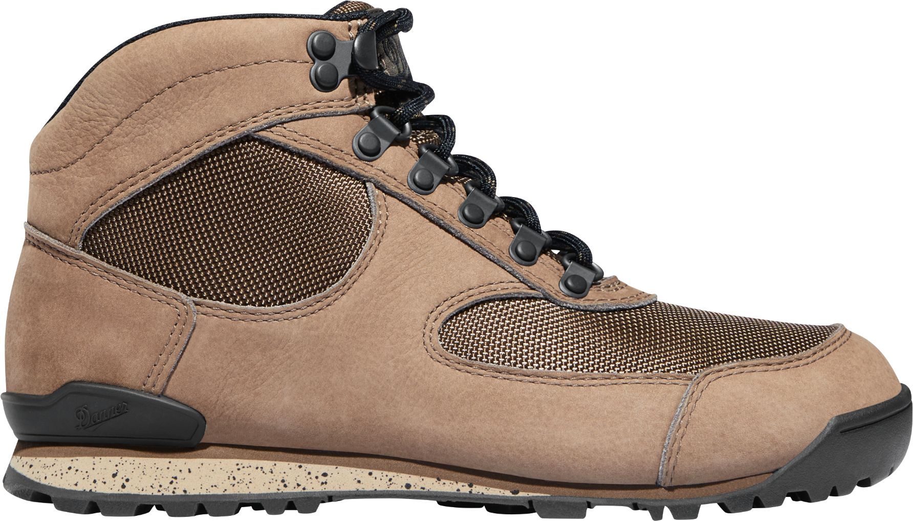 old school hiking boots