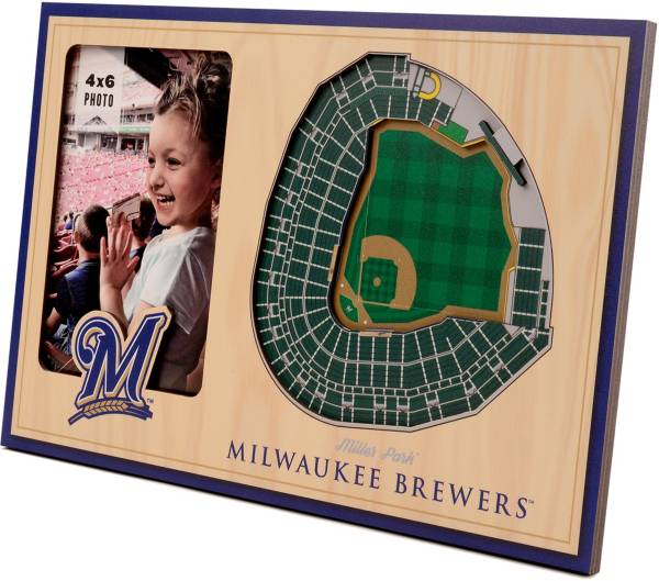 You the Fan Milwaukee Brewers 3D Picture Frame DICK'S Sporting Goods