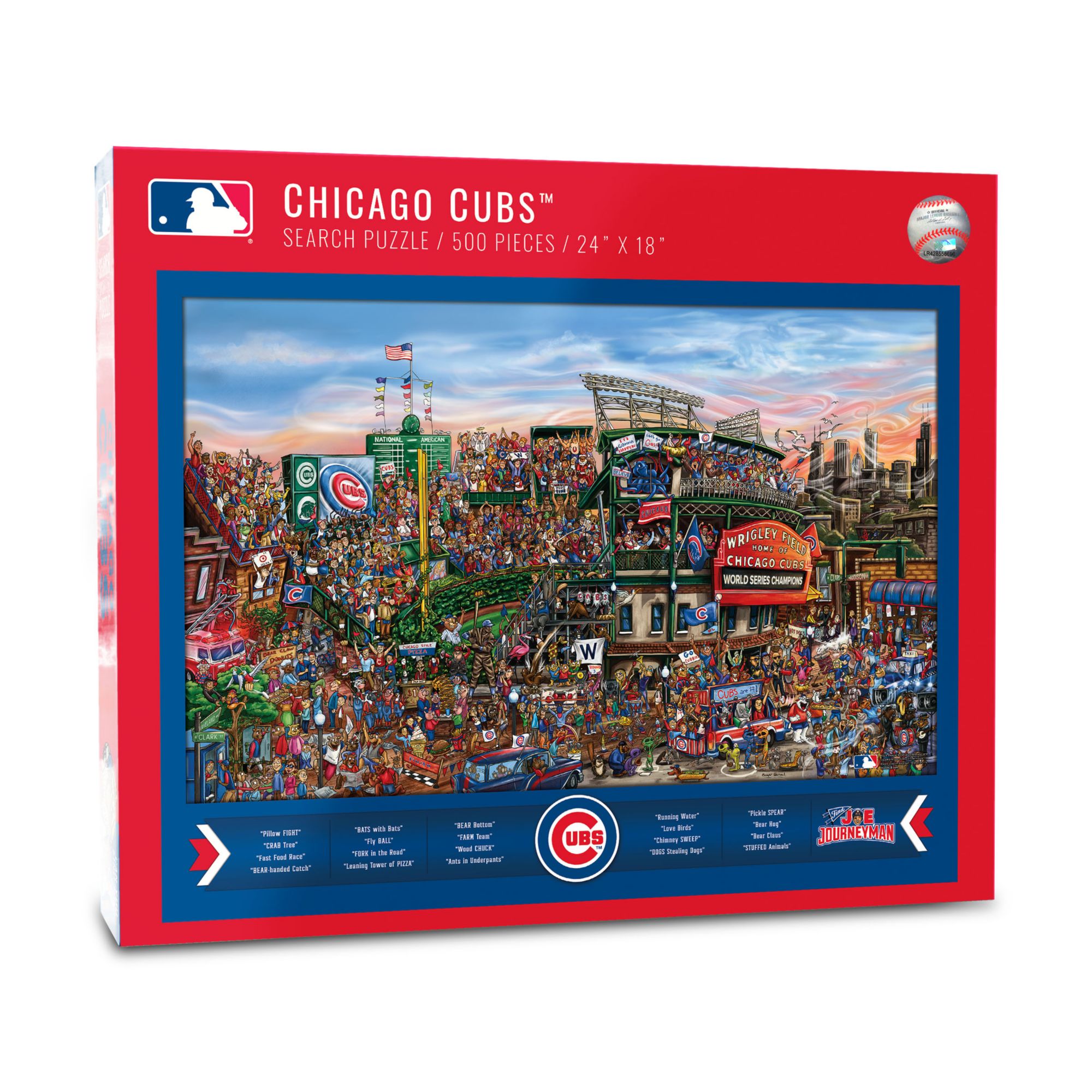 YouTheFan Chicago Cubs Find Joe Journeyman Puzzle product image
