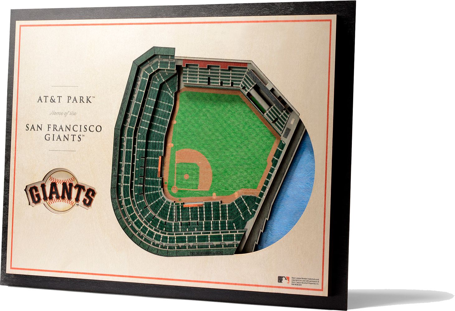 YouTheFan San Francisco Giants 5-Layer StadiumViews 3D Wall Art product image