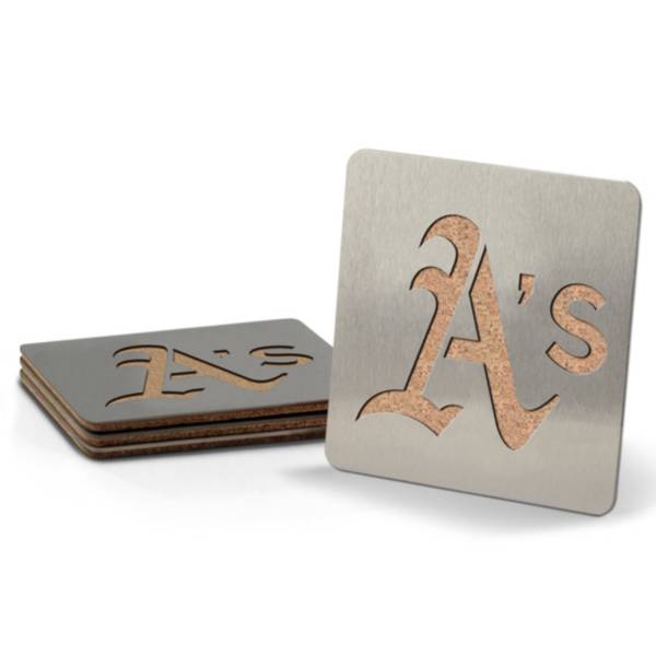 You the Fan Oakland Athletics Coaster Set