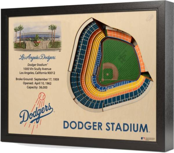You the Fan Los Angeles Dodgers 25-Layer StadiumViews 3D Wall Art product image