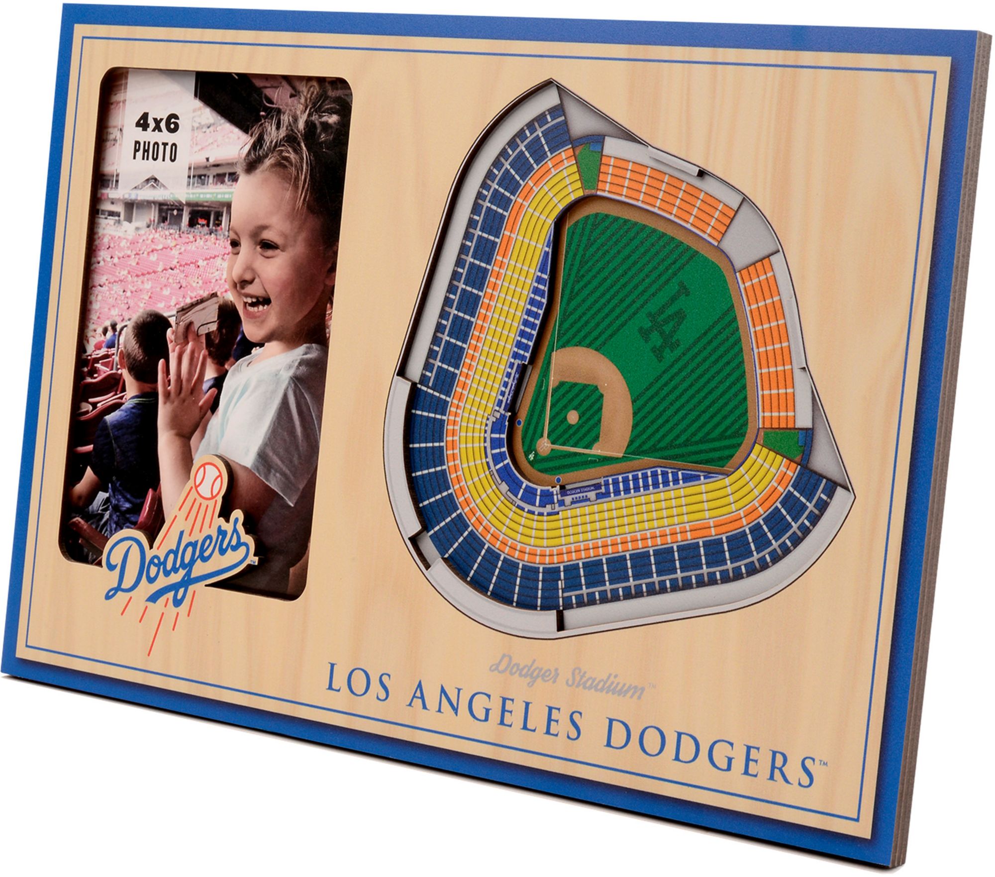YouTheFan Los Angeles Dodgers 3D Picture Frame product image