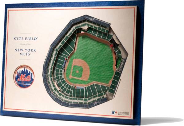 You the Fan New York Mets 5-Layer StadiumViews 3D Wall Art product image
