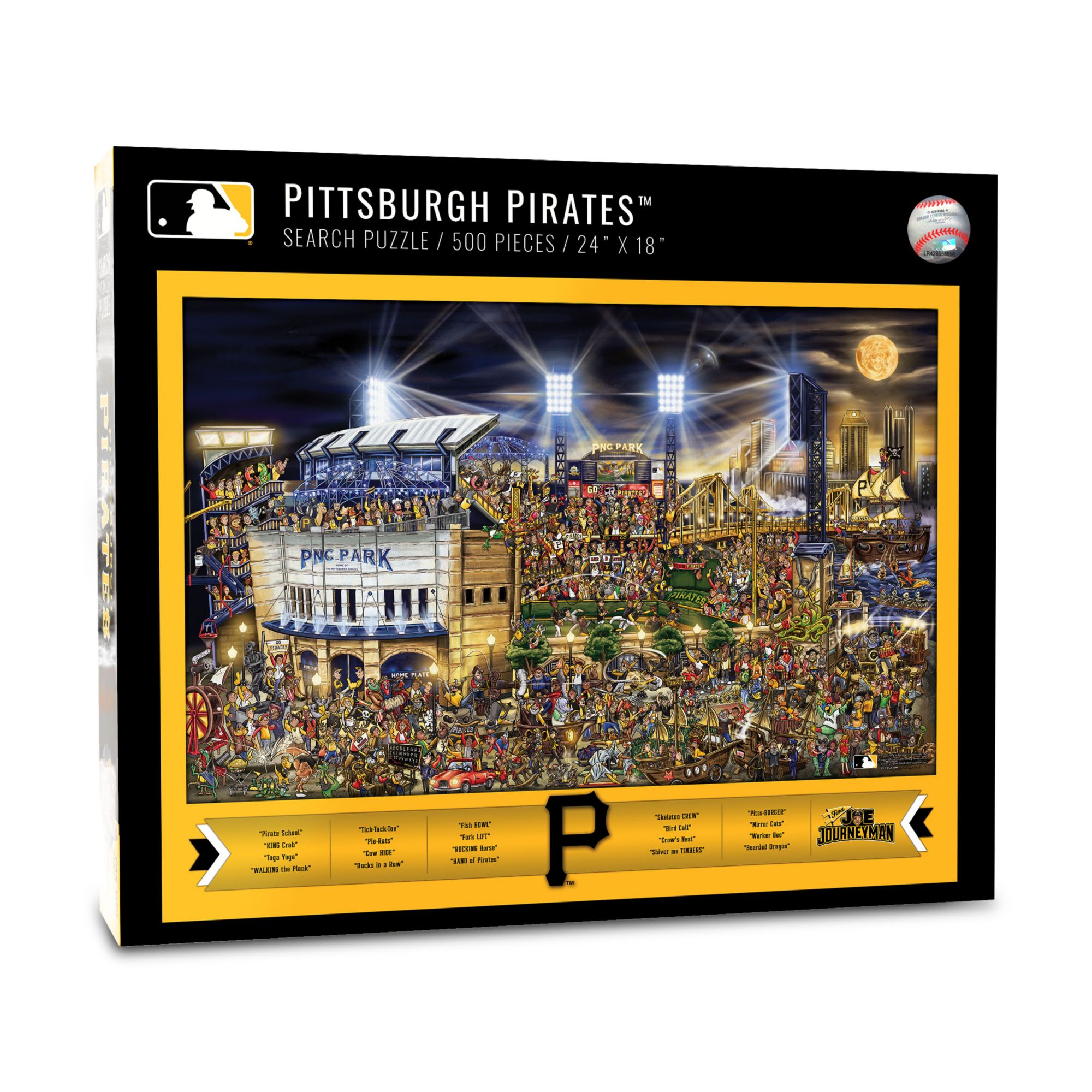 YouTheFan Pittsburgh Pirates Find Joe Journeyman Puzzle product image