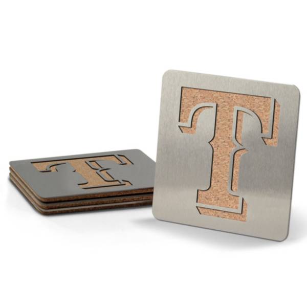 You the Fan Texas Rangers Coaster Set