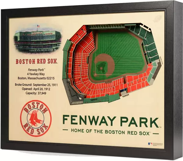 You the Fan Boston Red Sox 25-Layer StadiumViews 3D Wall Art