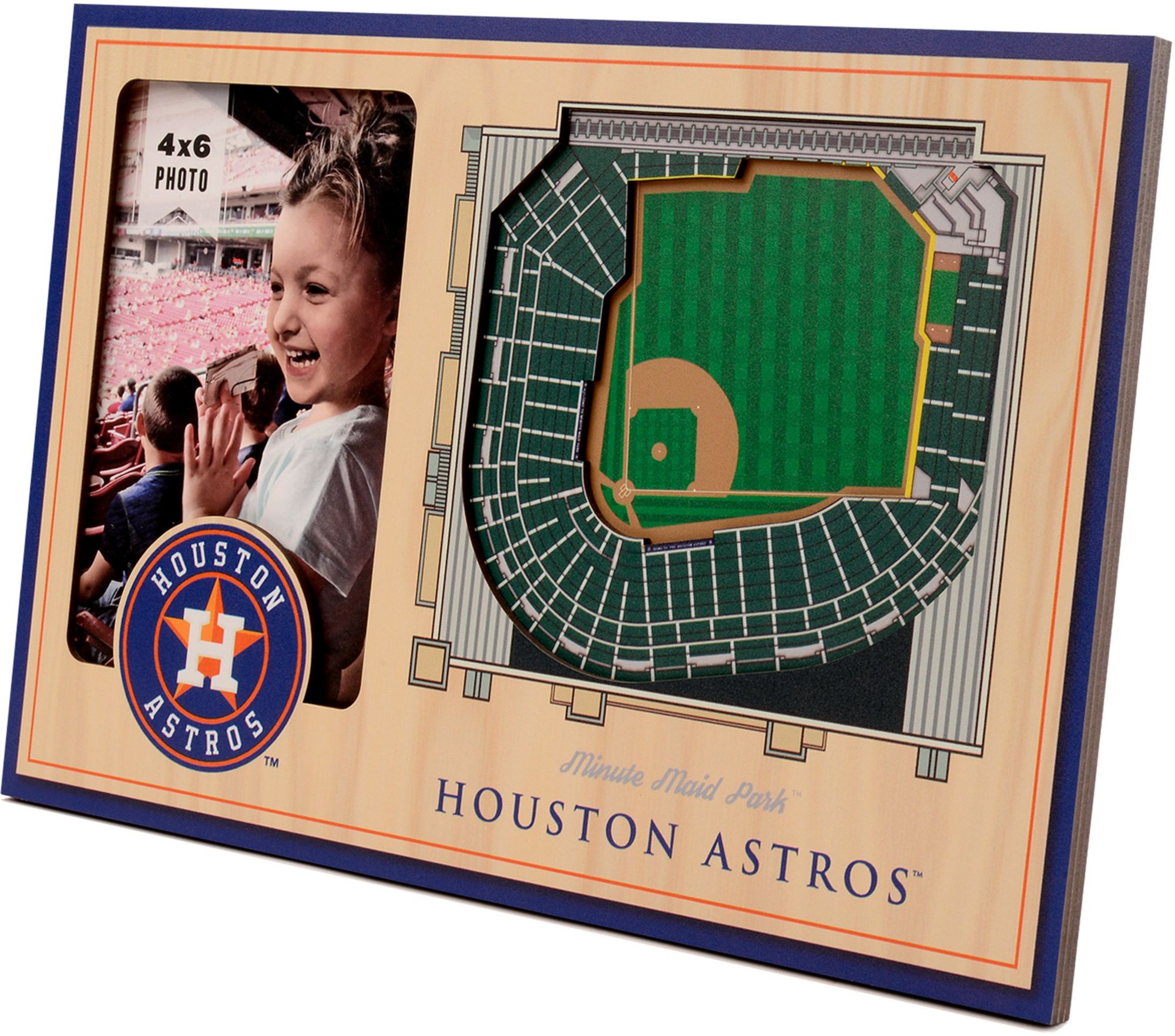 YouTheFan Houston Astros 3D Picture Frame product image